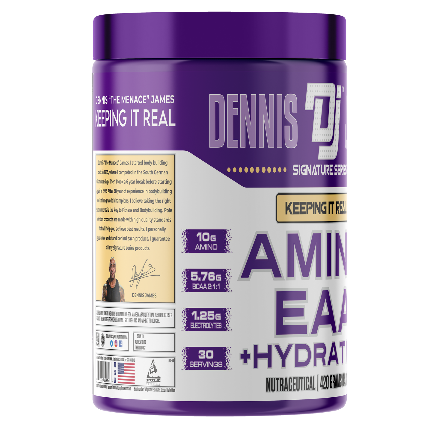Dennis James Signature Series Amino EAA+ Hydration