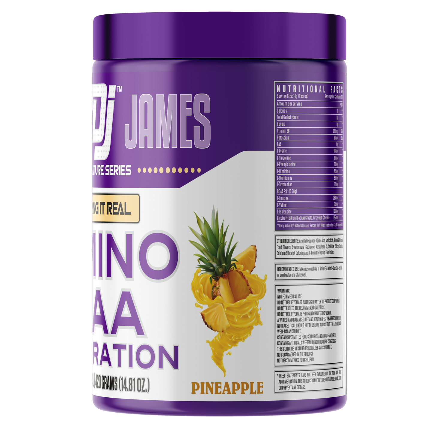 Dennis James Signature Series Amino EAA+ Hydration