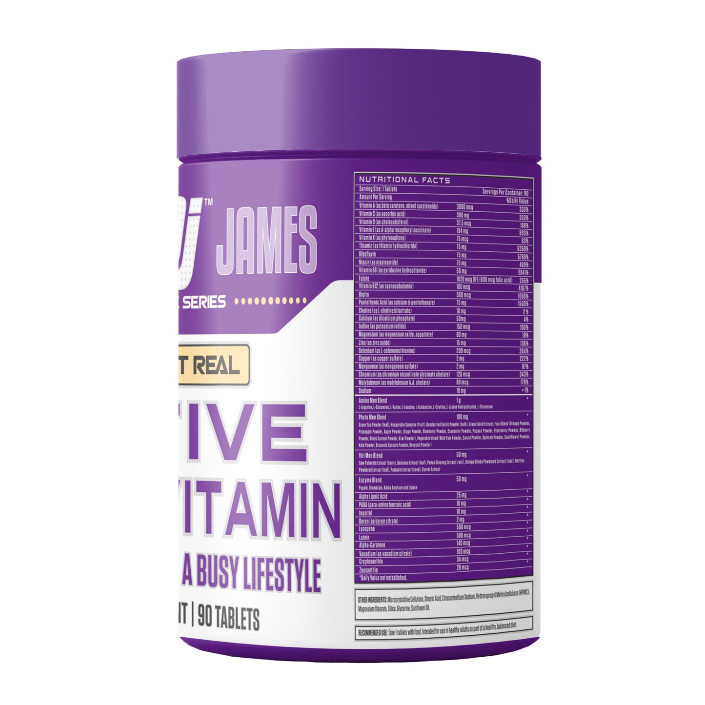 Dennis James Active Multi Vitamin 90 Tablets