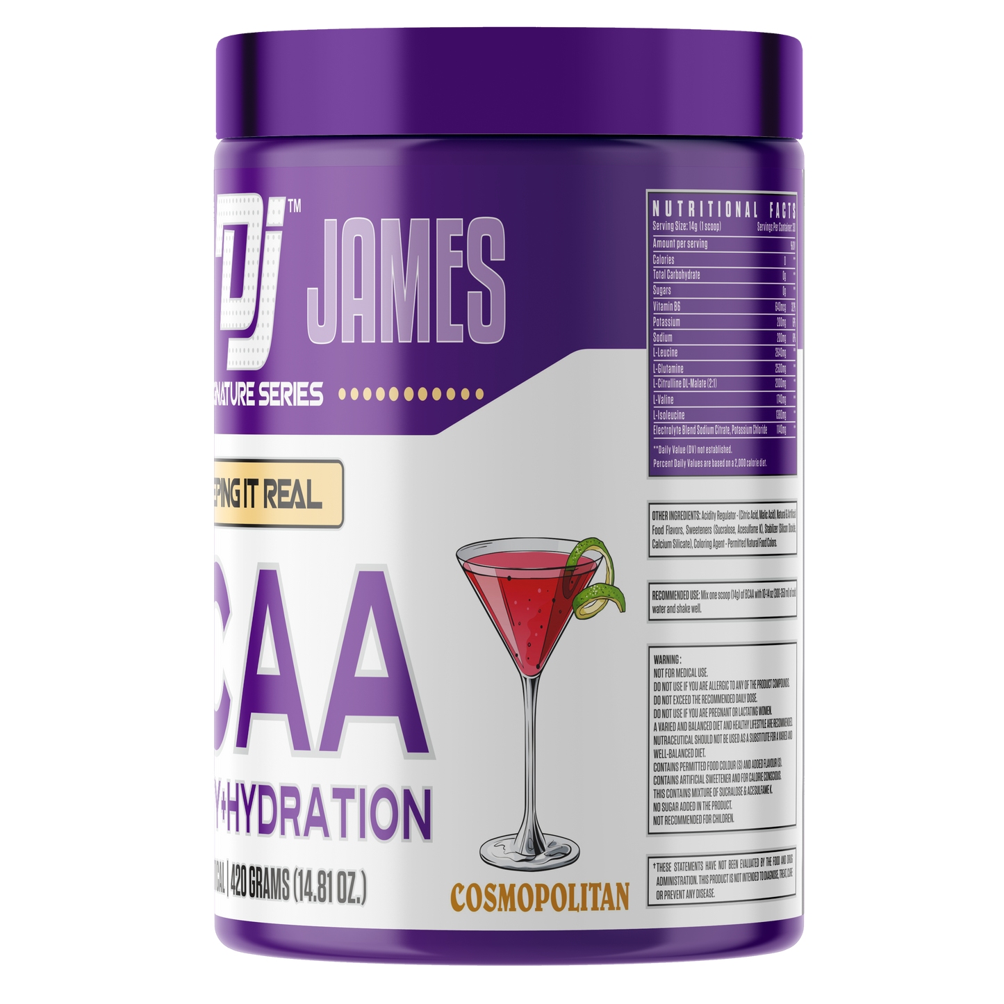 Dennis James Signature Series BCAA 30 Serving