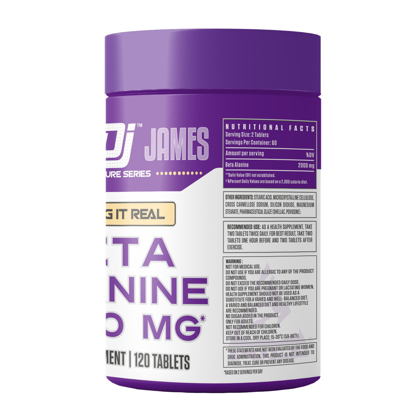 Dennis James Signature Series BETA ALANINE 4000MG