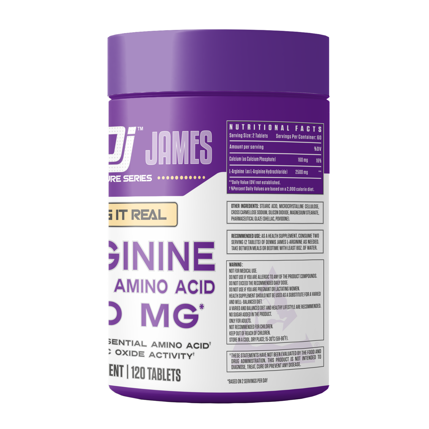 Dennis James Signature Series L-Arginine 5000mg
