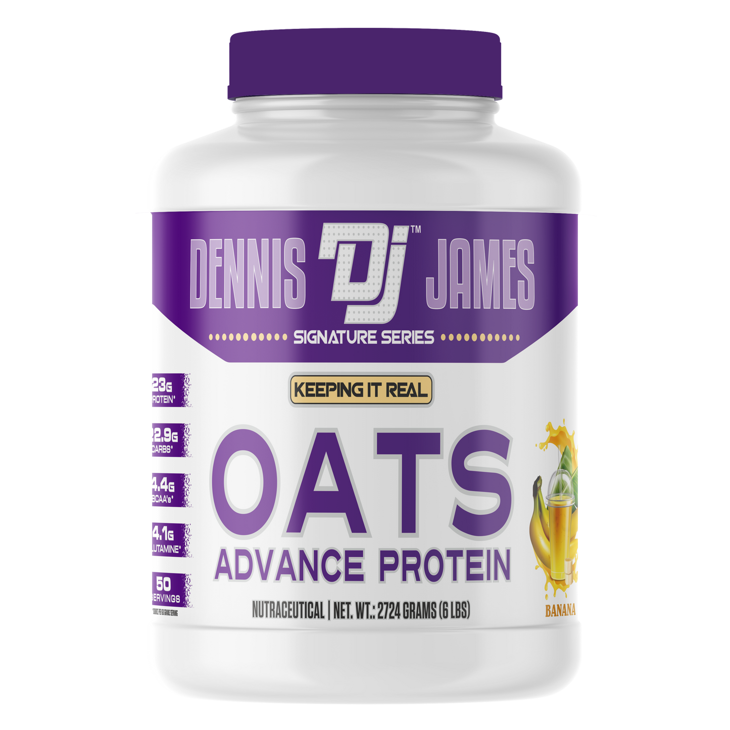 Dennis James Signature Series Oats Advance Protein