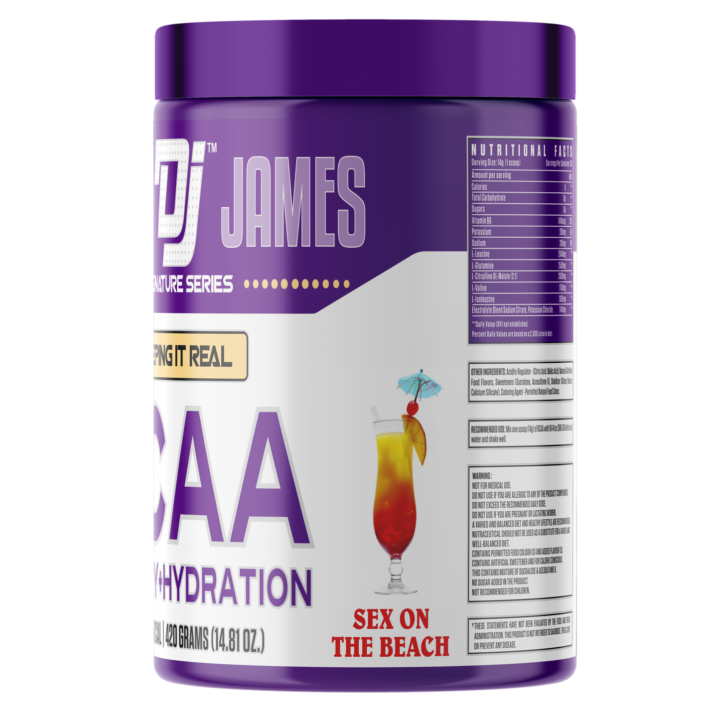 Dennis James Signature Series BCAA 30 Serving