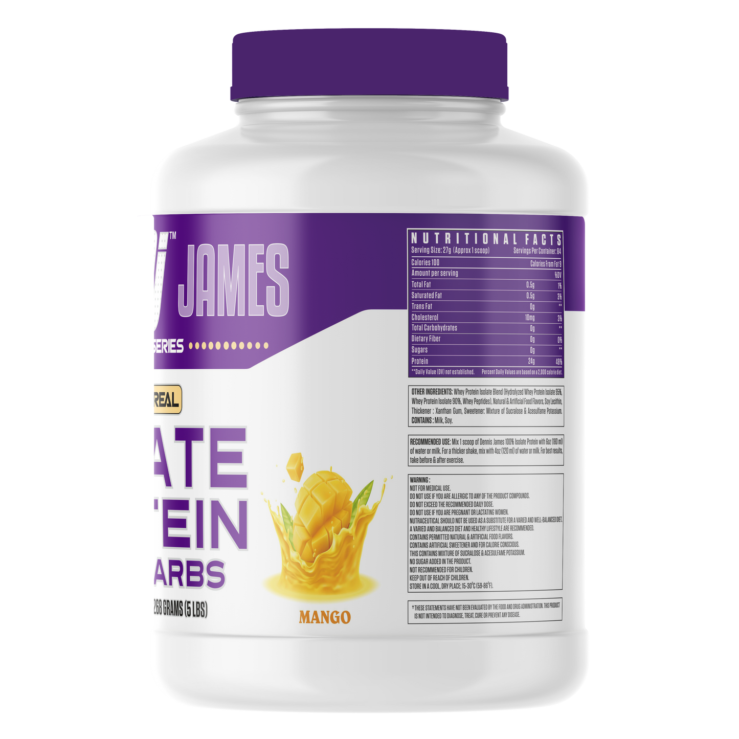 Dennis James Signature Series Isolate Protein
