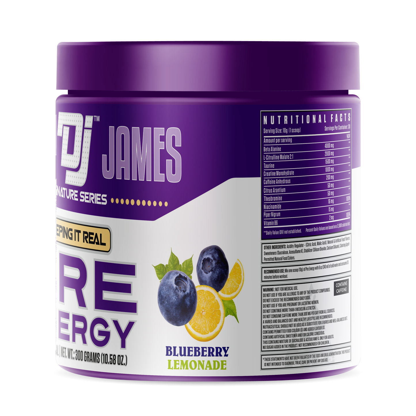 Dennis James Signature Series Pre Energy (Pre Workout)