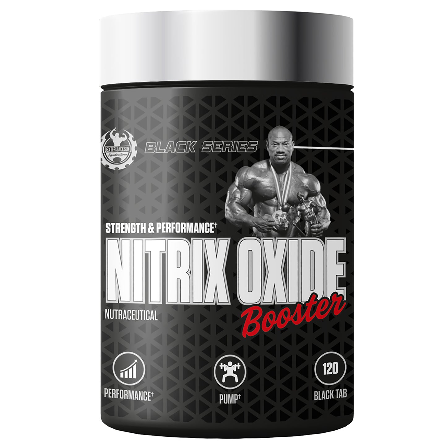 Dexter Jackson DJSS BLACK SERIES NITRIX BLACK 120 BLACK TABLETS (120 x 1 Tablets)