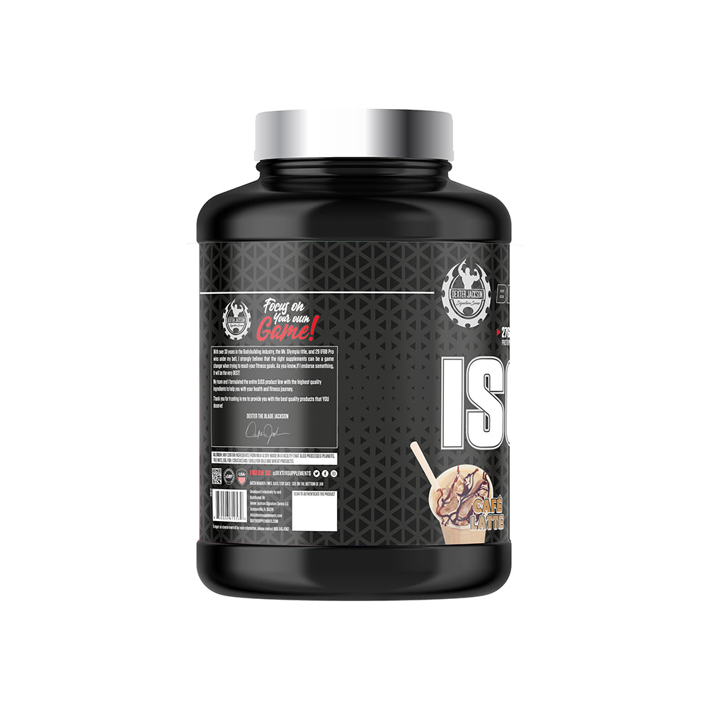 Dexter Jackson Black Series Isolate Protein - 5 lbs