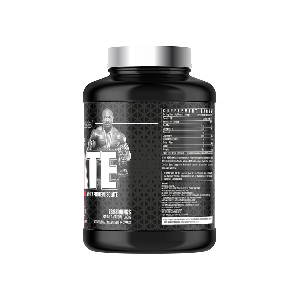 Dexter Jackson Black Series Isolate Protein - 5 lbs
