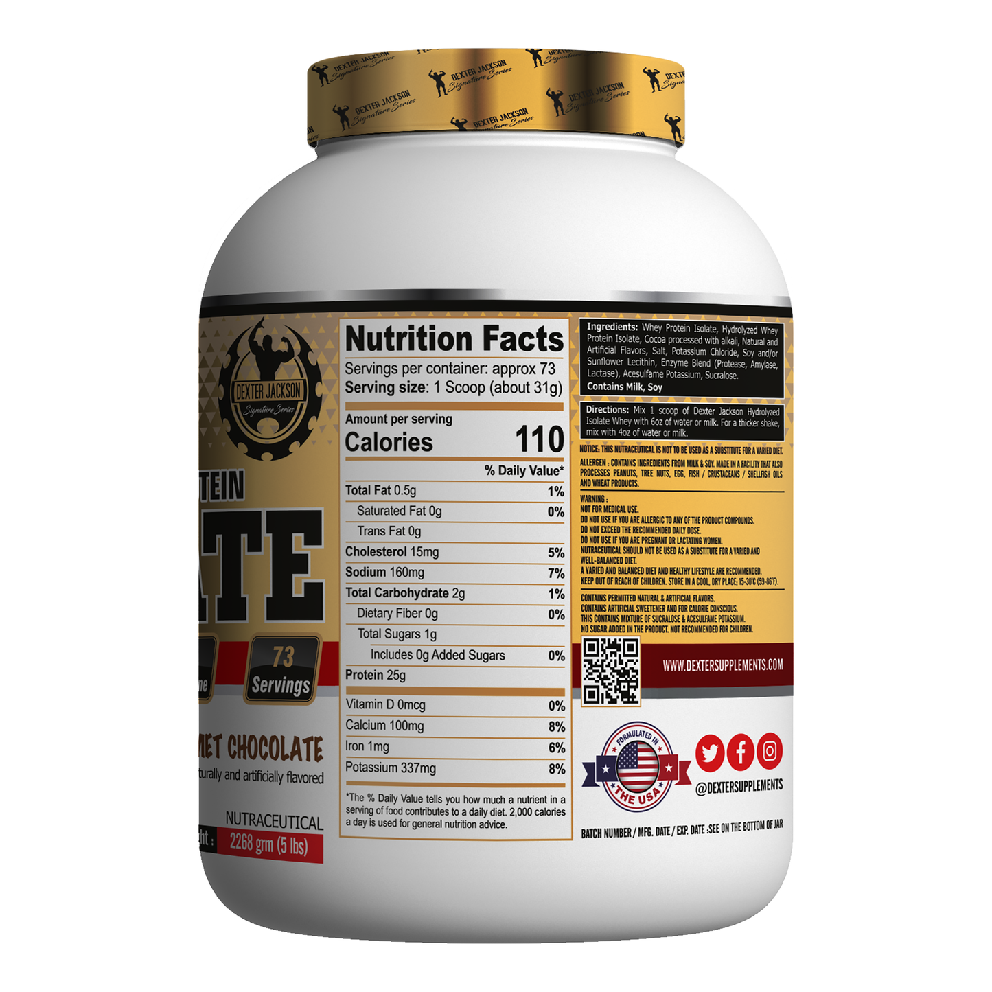 Dexter Isolate Chocolate