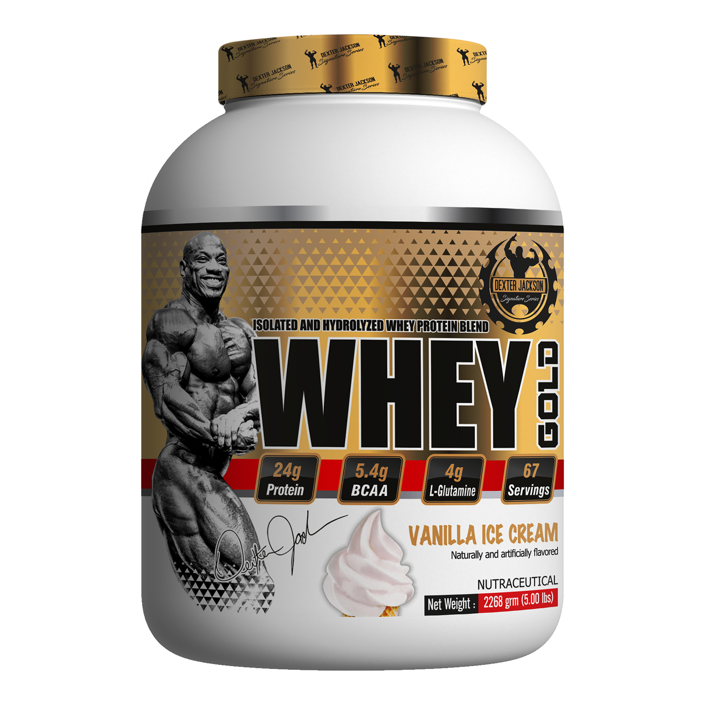 Dexter Jackson Signature Series Whey Gold 5 LBS