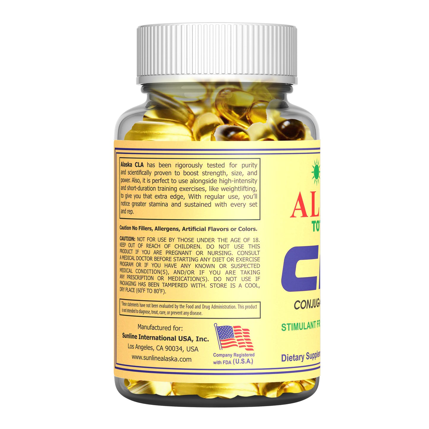 Sunline Alaska CLA - 90 Softgels