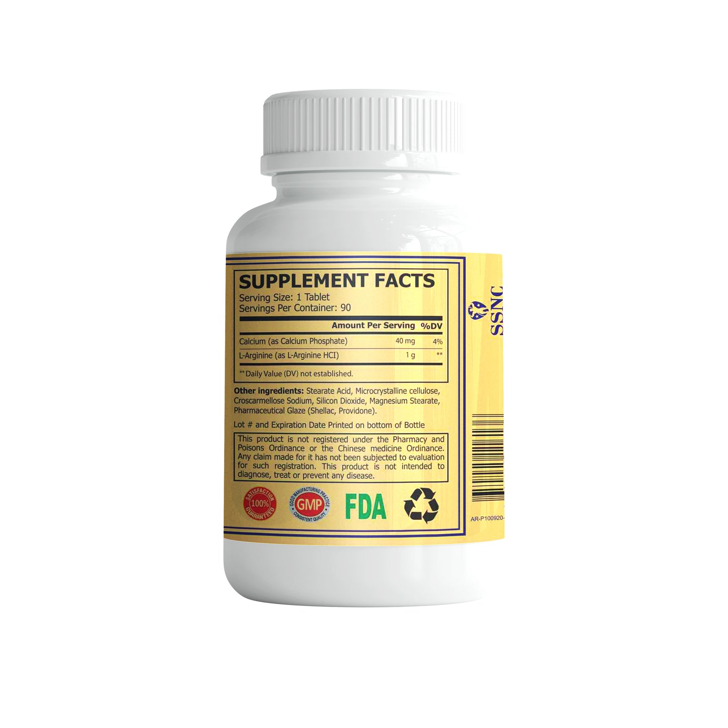 Sunline Alaska L-ARGININE - 90 Tablets