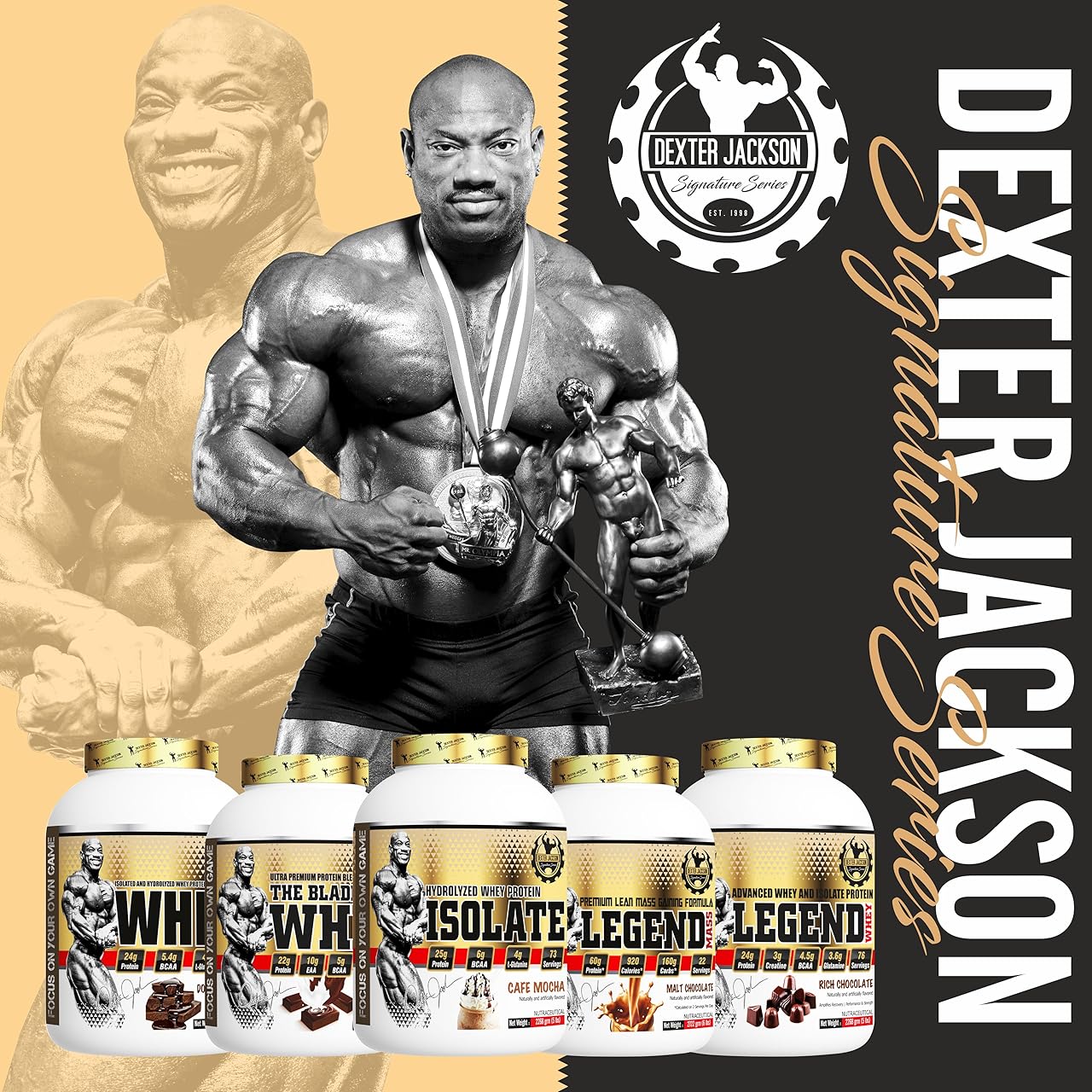 Dexter Jackson- Gold Series