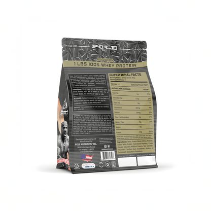 NEW LAUNCH - Pole Nutrition Whey Protein | Lean Muscle Shake | High Protein, Zero Sugar | 1 Lbs (454g) USE CODE: FREEDOM100 for ₹100/- more OFF