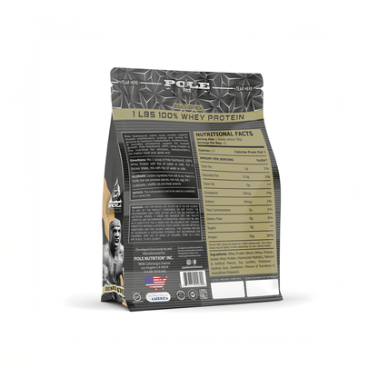 NEW LAUNCH - Pole Nutrition Whey Protein | Lean Muscle Shake | High Protein, Zero Sugar | 1 Lbs (454g) USE CODE: FREEDOM100 for ₹100/- more OFF