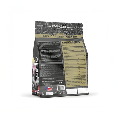 NEW LAUNCH - Pole Nutrition Whey Protein | Lean Muscle Shake | High Protein, Zero Sugar | 1 Lbs (454g) USE CODE: FREEDOM100 for ₹100/- more OFF