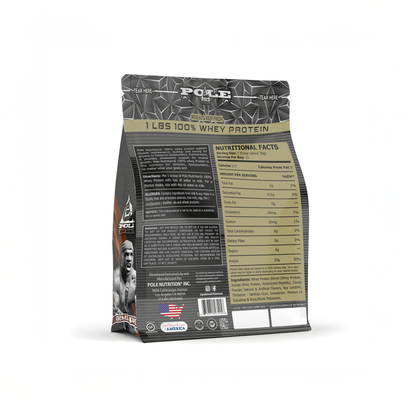 NEW LAUNCH - Pole Nutrition Whey Protein | Lean Muscle Shake | High Protein, Zero Sugar | 1 Lbs (454g) USE CODE: FREEDOM100 for ₹100/- more OFF