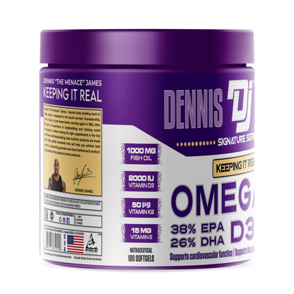 Dennis James Signature Series Omega-3 Fish Oil 180 Softgels