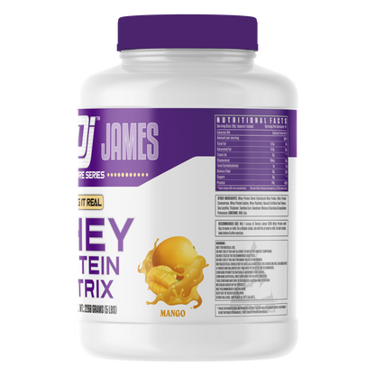 Dennis James Signature Series Whey Protein Powder Matrix 81 servings