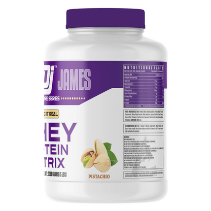 Dennis James Signature Series Whey Protein Powder Matrix 81 servings