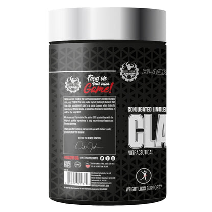 Dexter Jackson Black Series CLA-1250 | Conjugated Linoleic Acid | 90 Softgels - Premium Weight Management and Lean Muscle Support