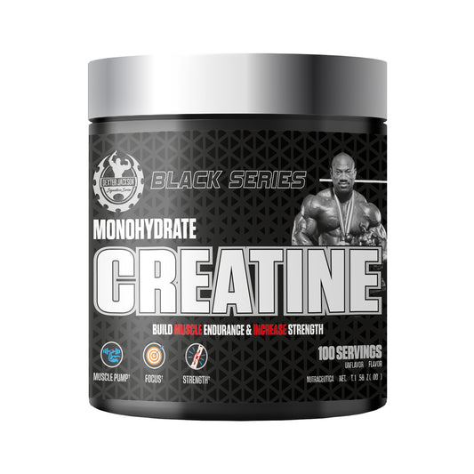 Dexter Jackson Black Series Creatine Monohydrate Powder - 300g, 100 Servings