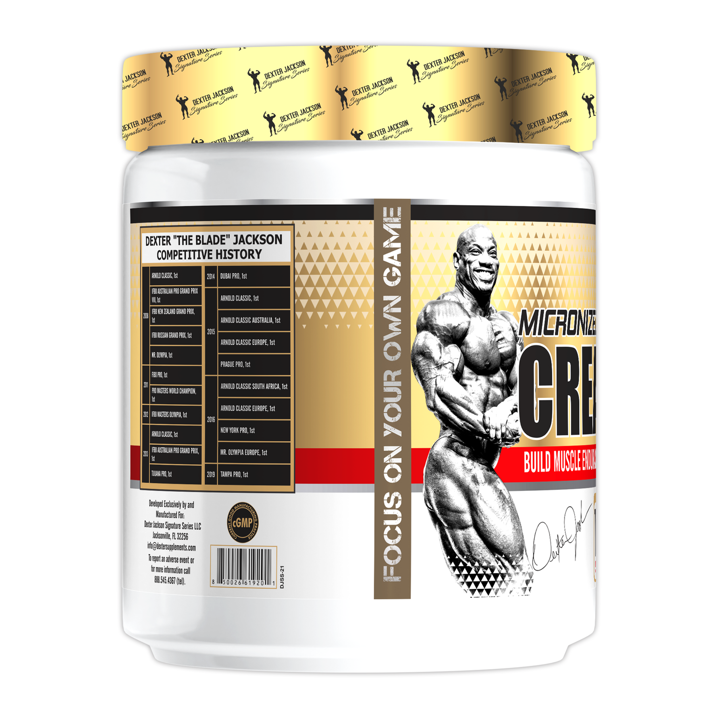 Dexter Jackson Signature Series Creatine - 100 Serving