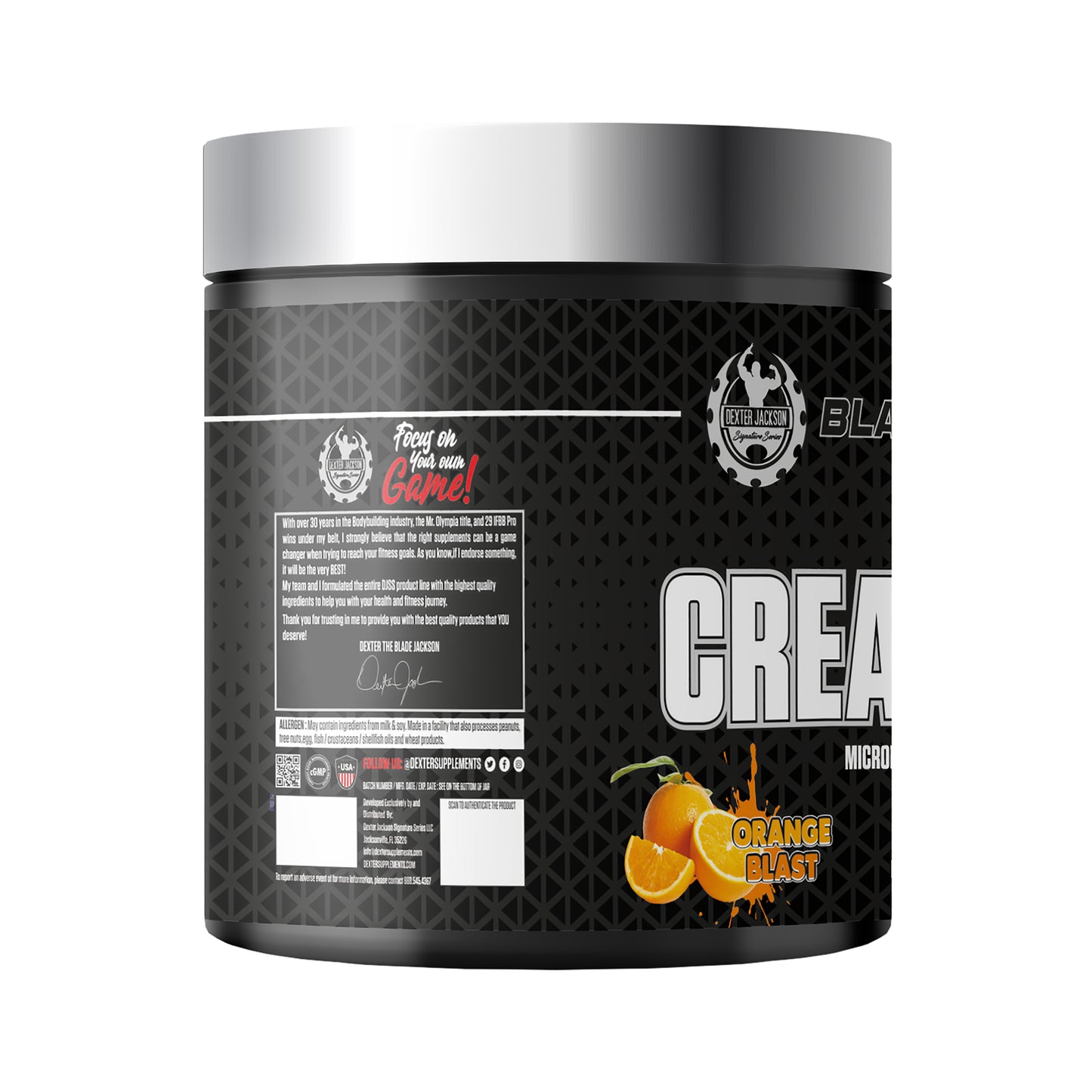 Dexter Jackson Black Series Creatine HCL - 150Serving