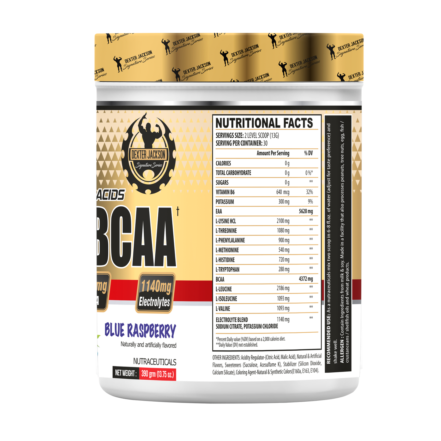 Dexter Jackson Gold Series EAA+BCAA - 30 Serving