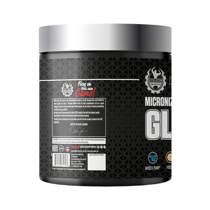 Dexter Jackson Black Series Micronized Glutamine - 60 Servings, 300gm | Muscle Recovery and Immune Support - Essential Amino Acid