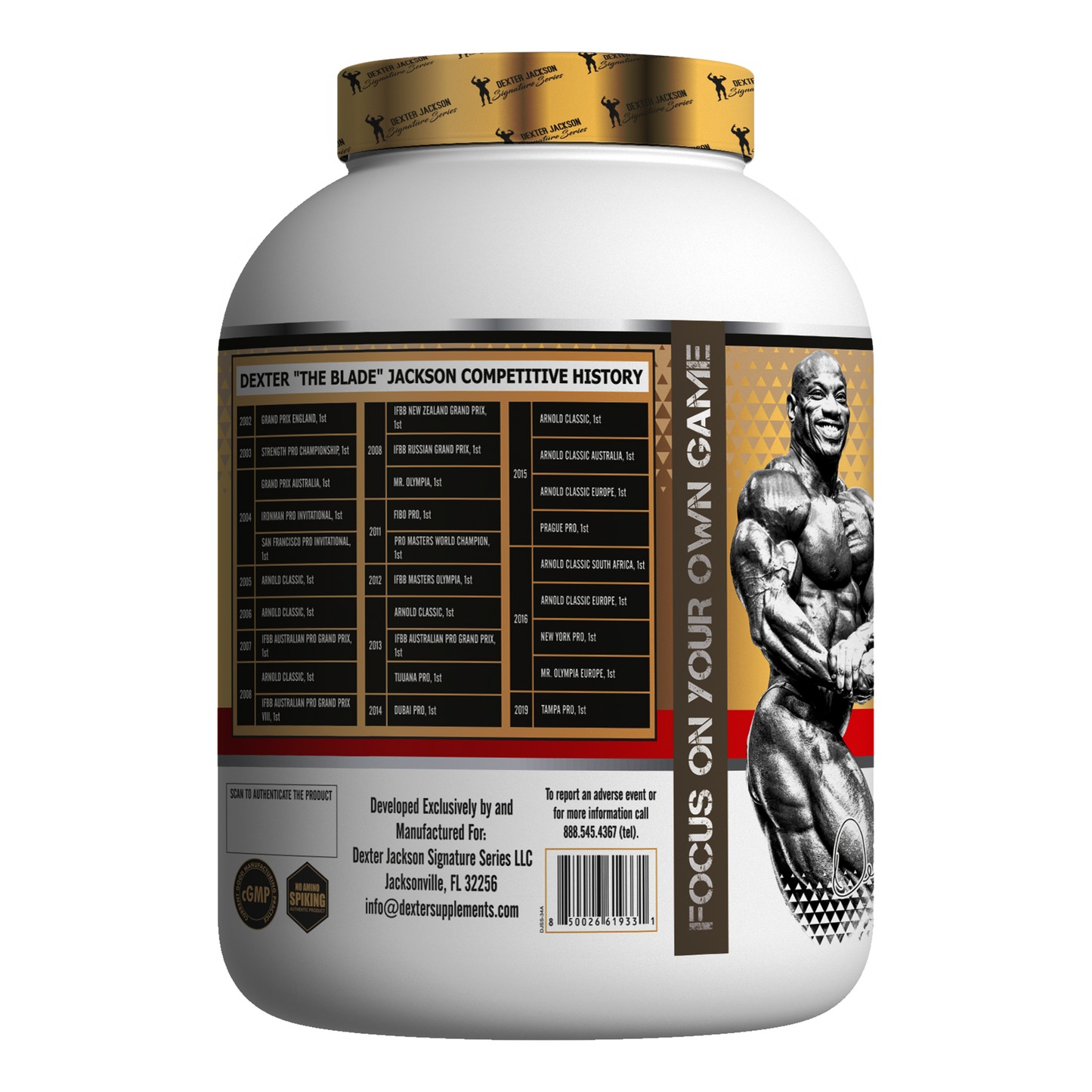 Dexter Jackson Signature Series Isolate Protein - 5LBS