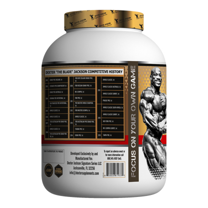 Dexter Jackson Signature Series Isolate Protein - 5LBS