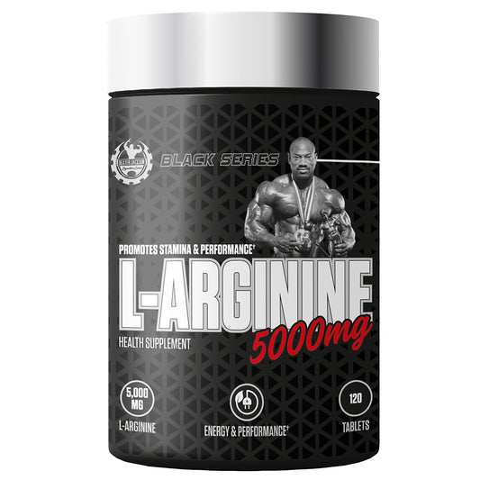 Dexter Jackson Signature Series Black Series L-Arginine - 5000Mg | Health Supplement | 30 Servings, 120 Tablets