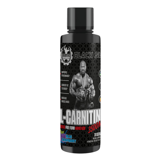 Dexter Jackson Black Series Carnitine liquid | Free from Amino Acid | 31 Serving,3500 MG (473.28 ML)