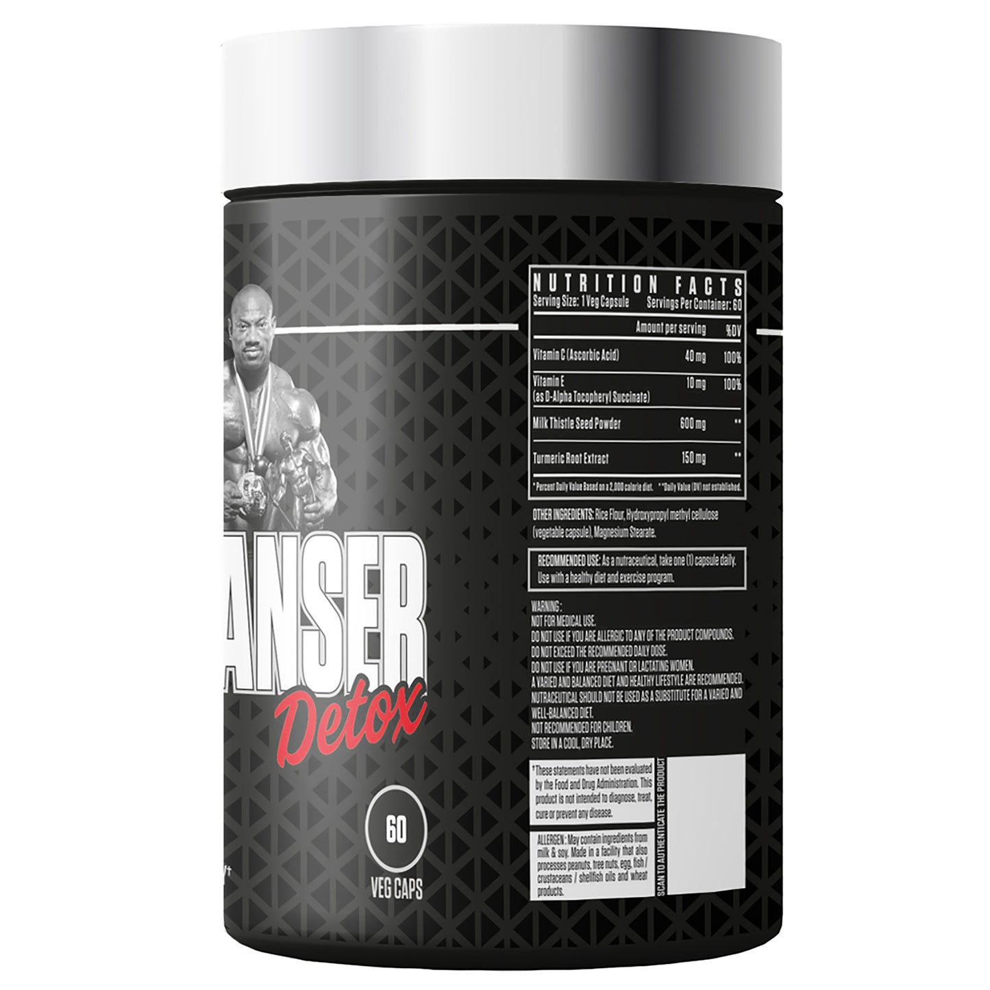 Dexter Jackson Black Series Liver Cleanser 60 Veg Capsules