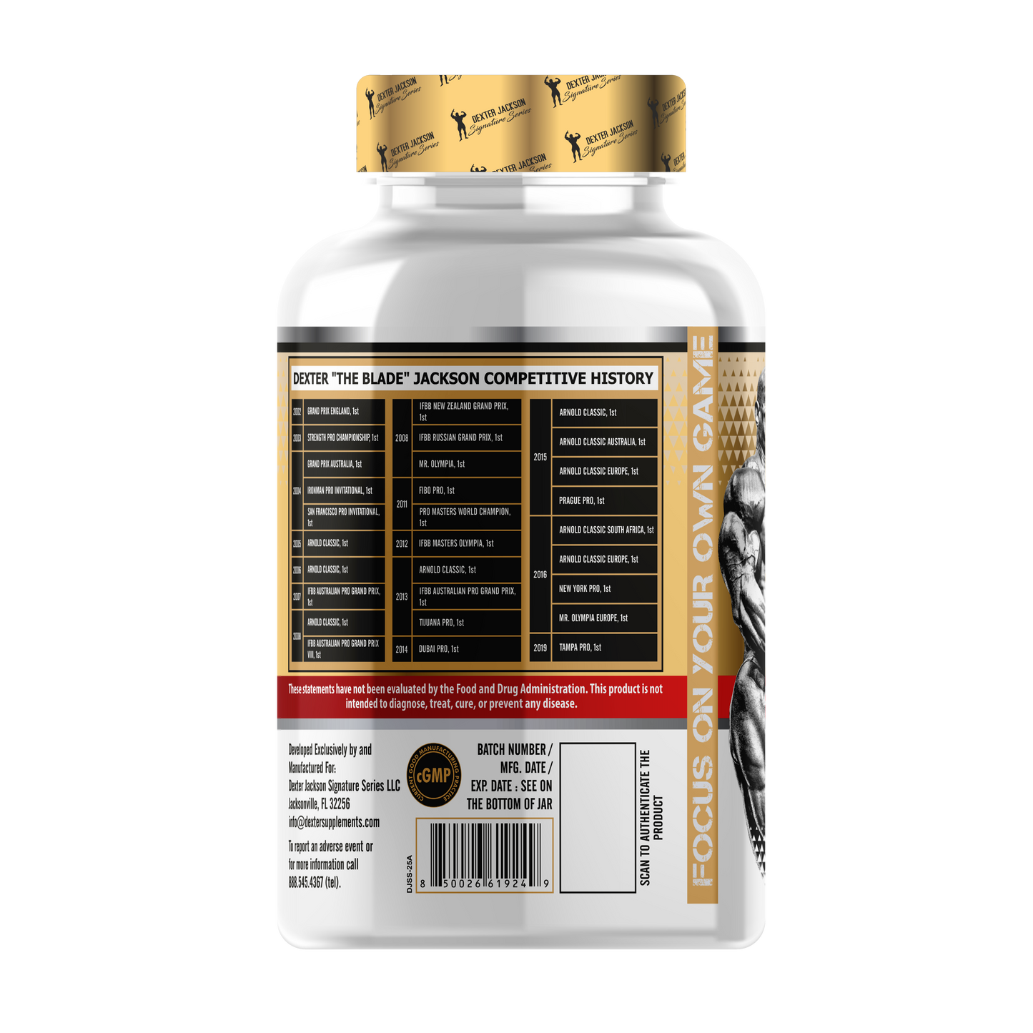 Dexter Jackson Gold Series Multivitamin - 100 Tab