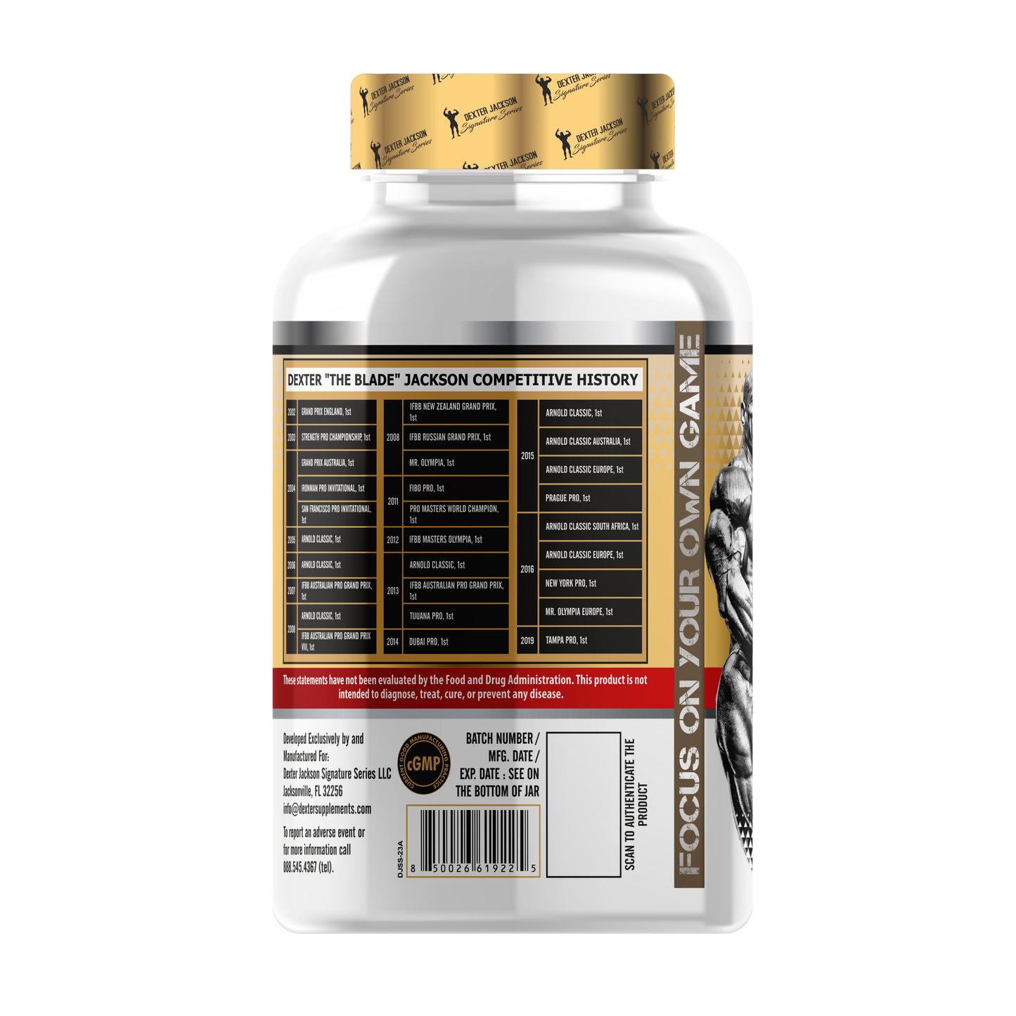 Dexter Jackson Gold Series Omega-3 1000Mg