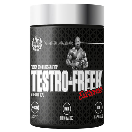 Dexter Jackson Black Series Testro Freek Support Testosterone booster 60cap