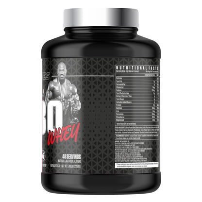 Dexter Jackson Black Series Turbo Whey Protein Powder | Chocolate Shake Flavor | 48 Servings, 5 lbs (2268g) - Premium Protein for Turbocharged Muscle Growth