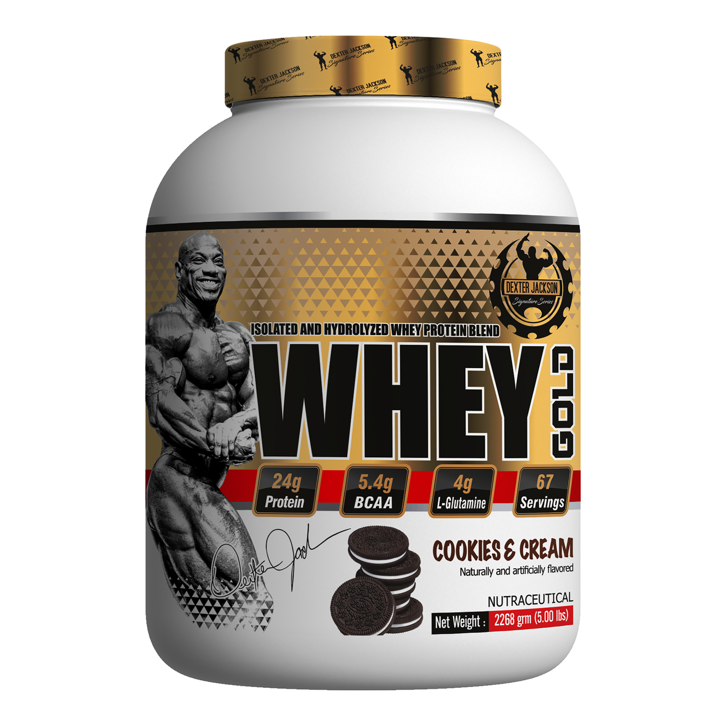 Dexter Jackson Signature Series Whey Gold 5 LBS