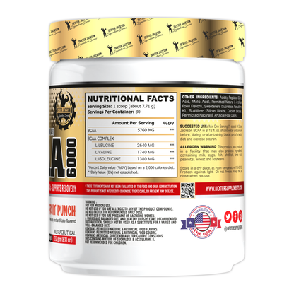 Dexter Jackson Gold Series BCAA 6000 - 30 Serving