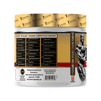 Dexter Jackson Gold Series BCAA 6000 - 60 Serving