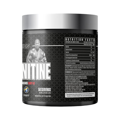 Dexter Jackson Signature Series Black Series Cla + Carnitine | 50 Servings, 300G - Advanced Fat Metabolism Support For Peak Performance