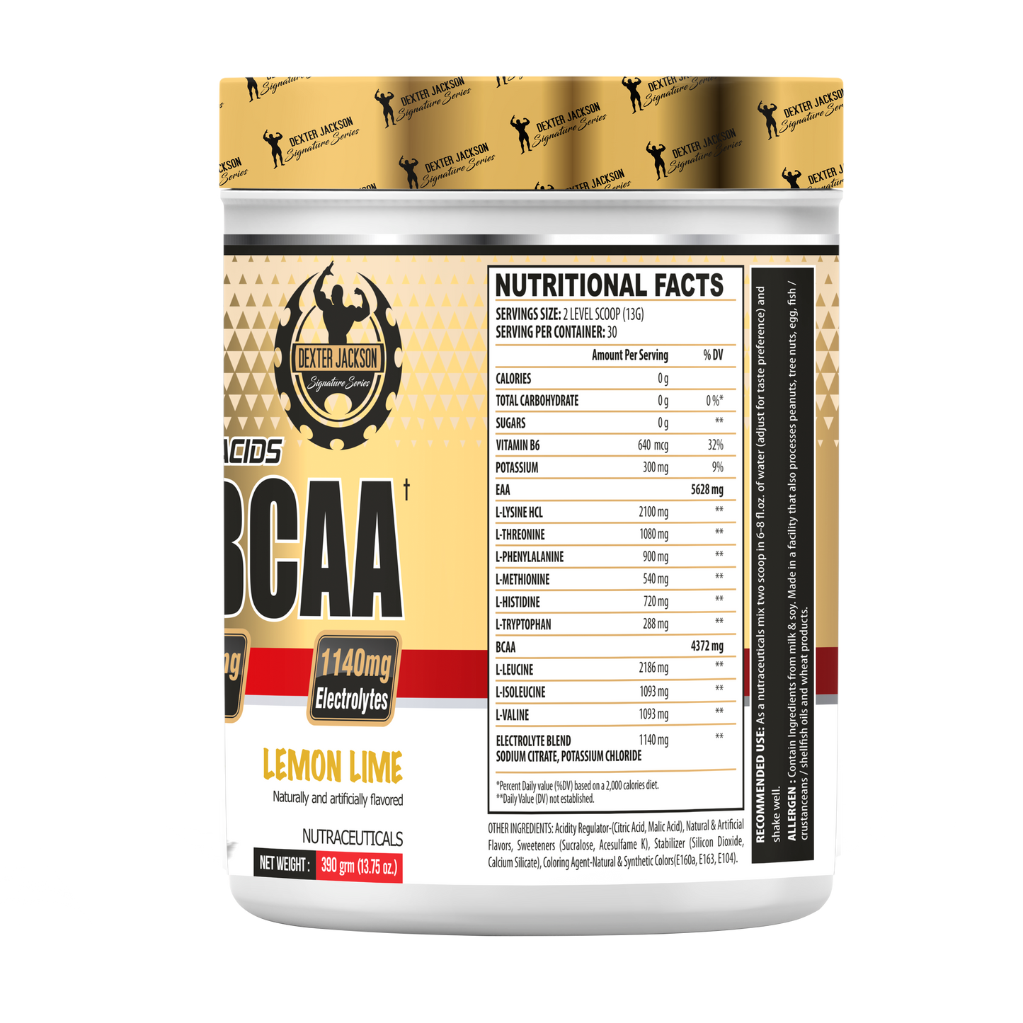 Dexter Jackson Gold Series EAA+BCAA - 30 Serving