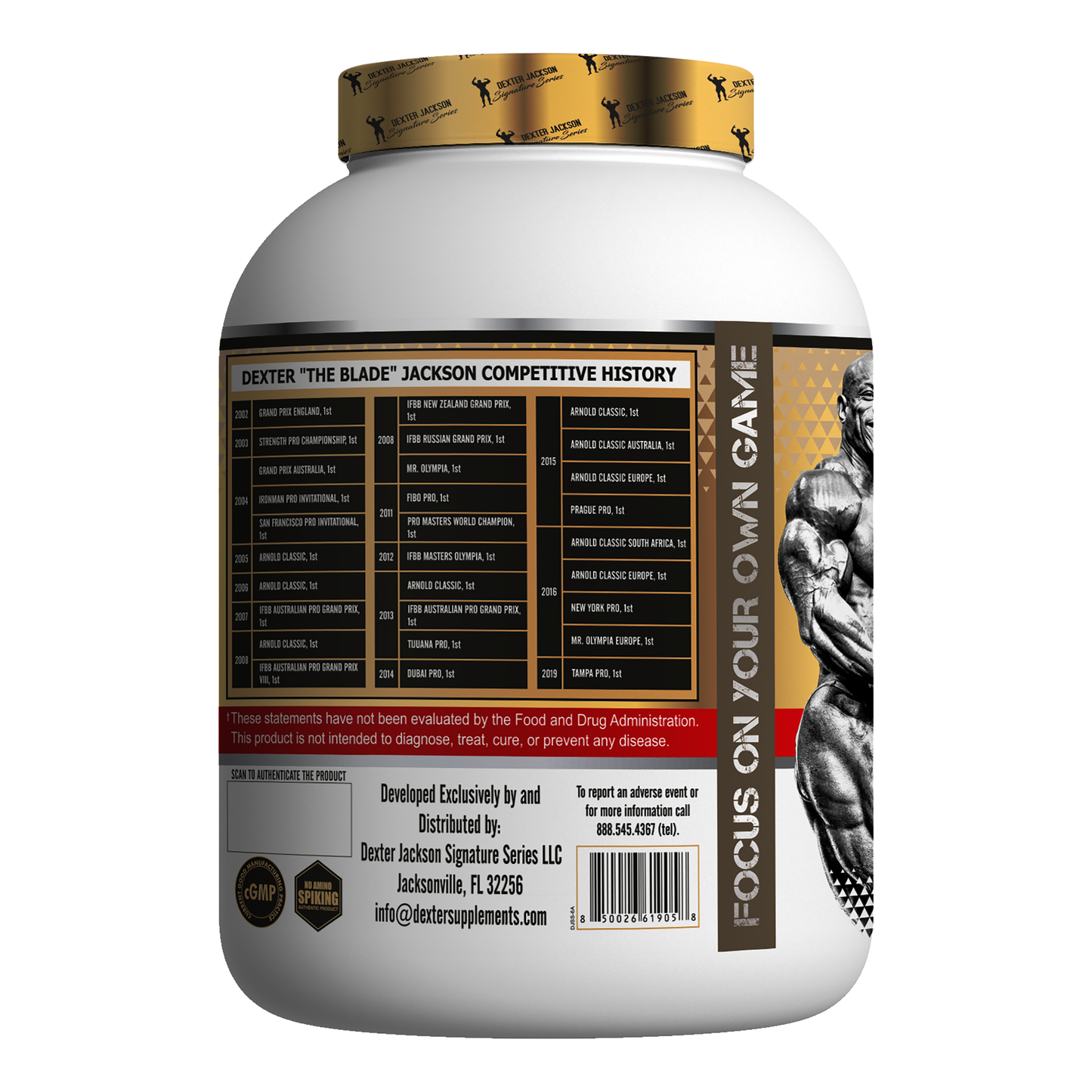 Dexter Jackson Signature Series Isolate Protein - 5LBS