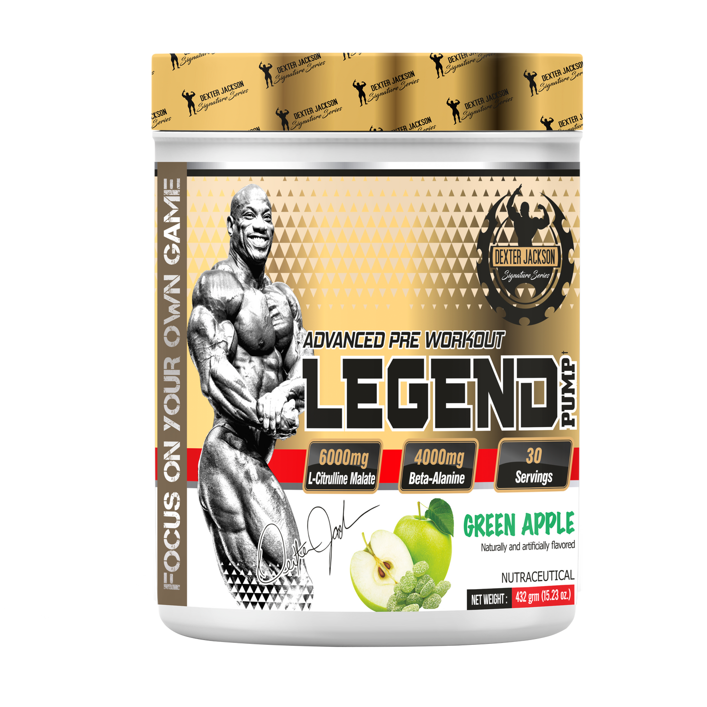 Dexter Jackson Gold Series Legend Pump Pre-Workout - 30 Serving