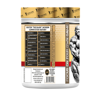 Dexter Jackson Gold Series Legend Pump Pre-Workout - 30 Serving