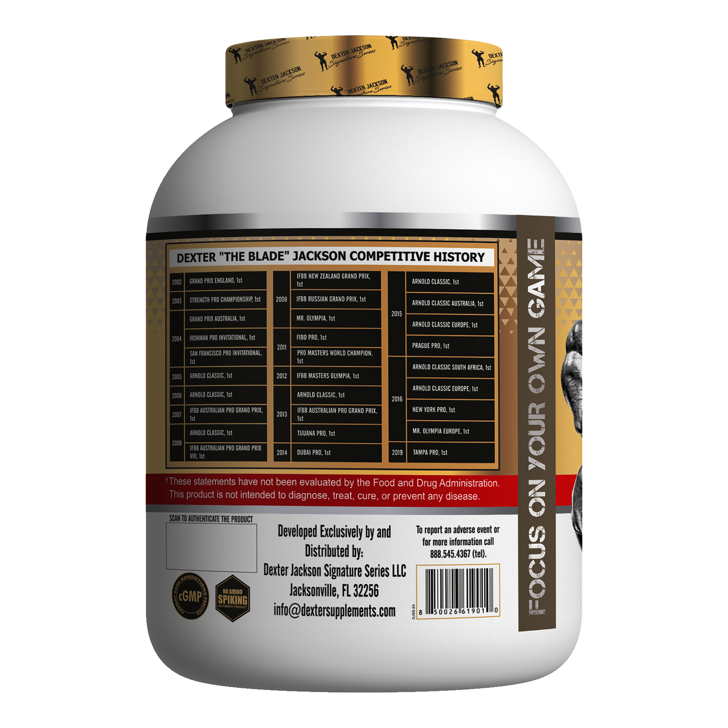 Dexter Jackson Signature Series Whey Gold 5 LBS