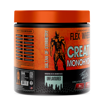 Flex Wheeler Nutrition Creatine, 300g,100 Servings Muscle Strength and Performance Booster